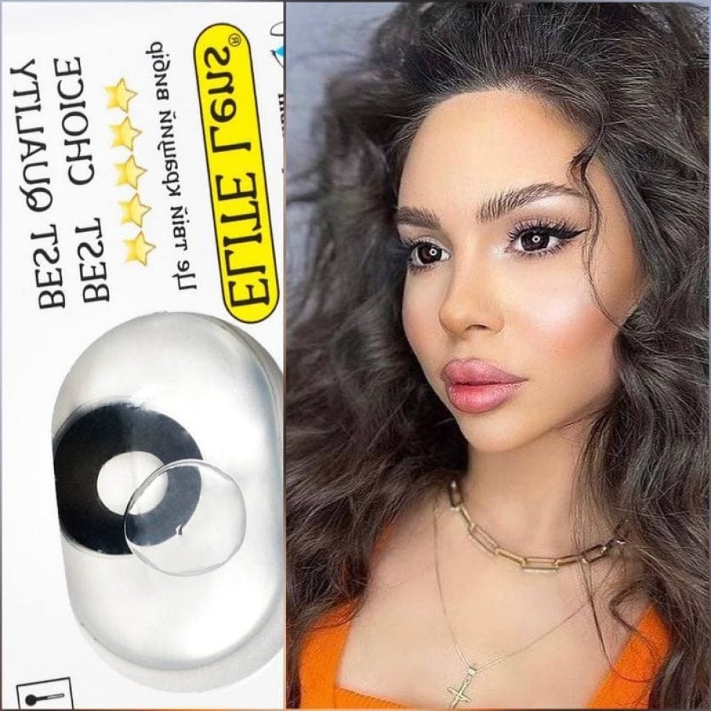 Black Contact Lenses Black